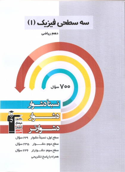 سه سطحی فیزیک دهم ریاضی کانون فرهنگی آموزشی قلم چی